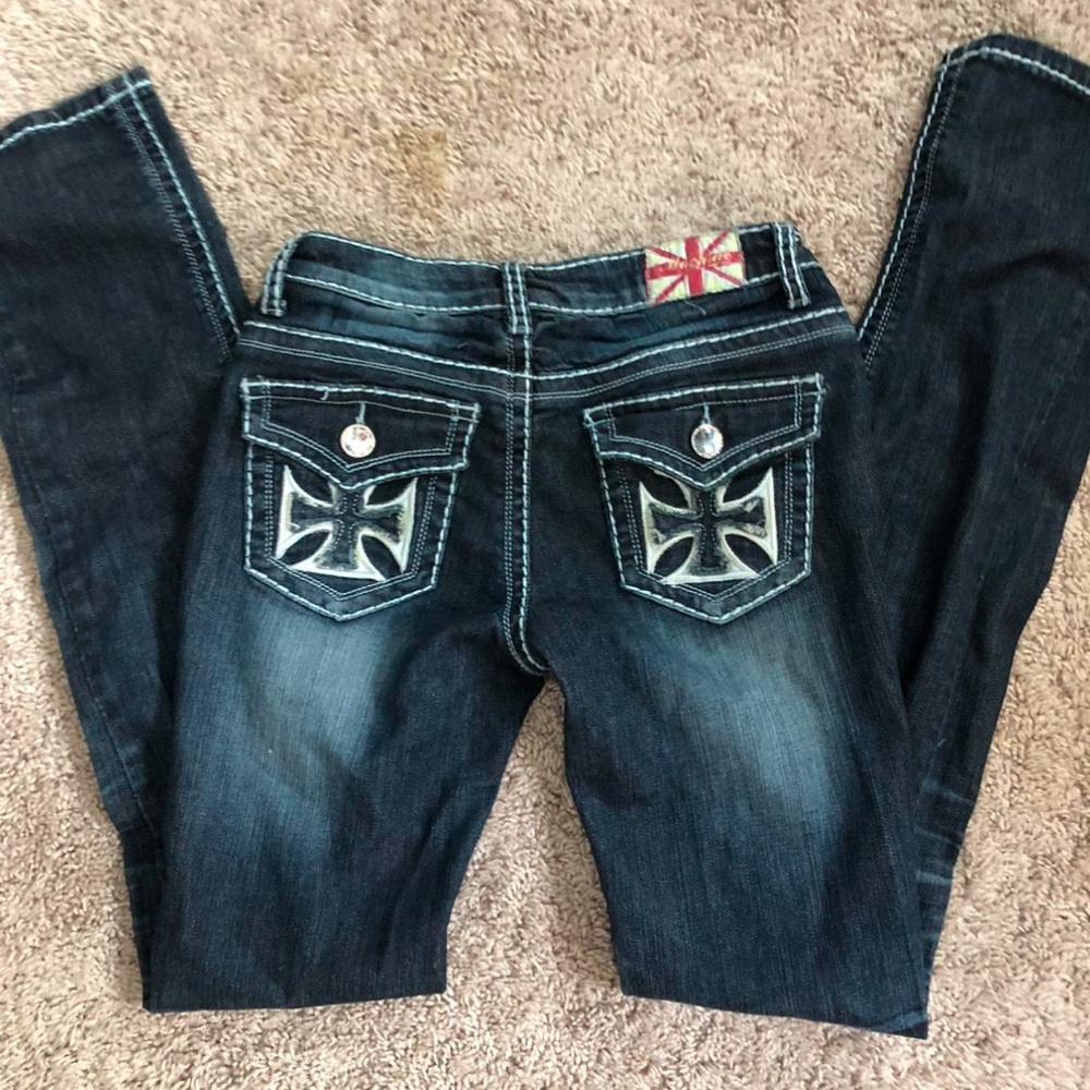Y2K vintage lowrise flared jeans